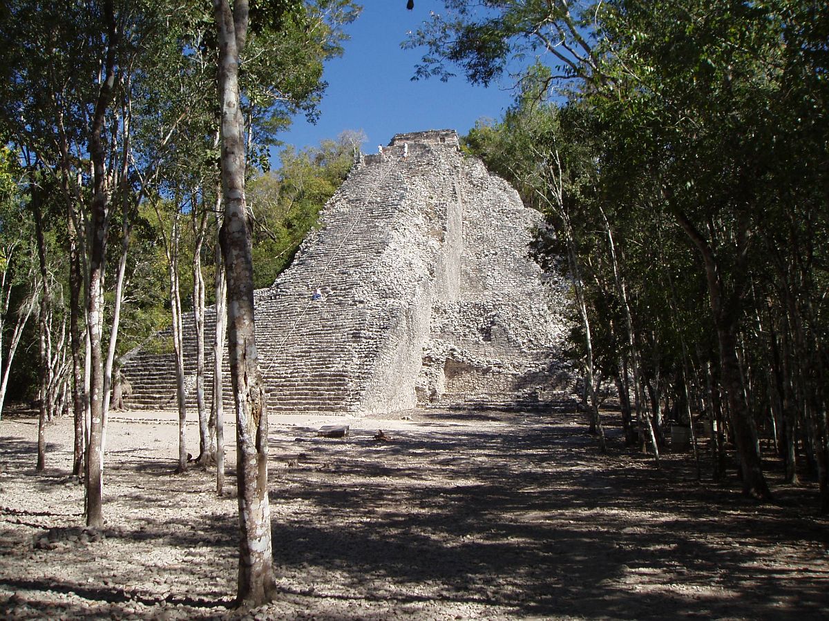 Tallest pyramid in Yucatan Nochoch Mul
